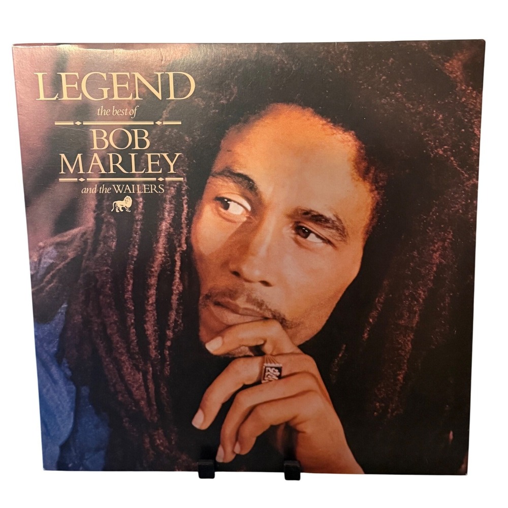 Bob Marley Legend Vinyl Record Album LP Black Good Reggae Best Of Compilation